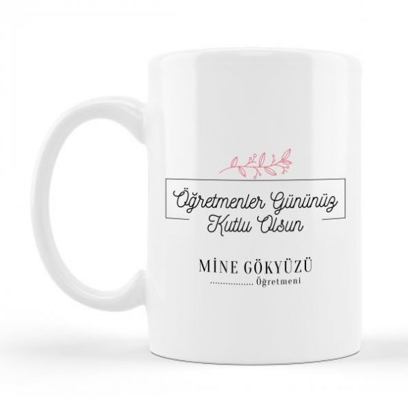 Öğretmenler Günü Kupa Bardak-25