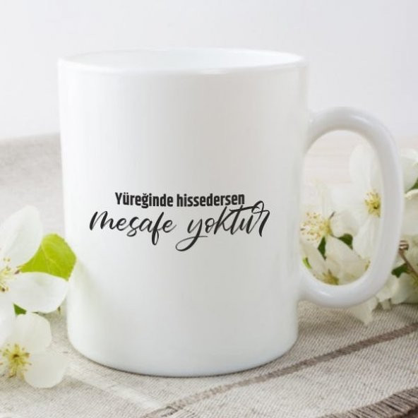 Duvar Yazısı Baskılı Kupa Bardak-08 ürün görseli 1