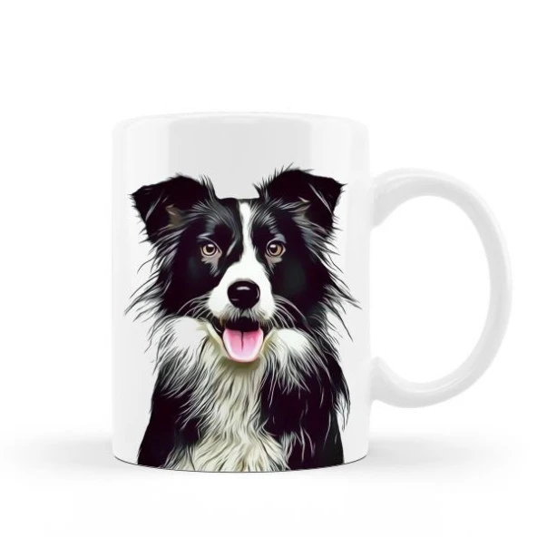 Evcil Dostlarımız Temalı Baskılı Kupa Bardak-003 - Resim 3