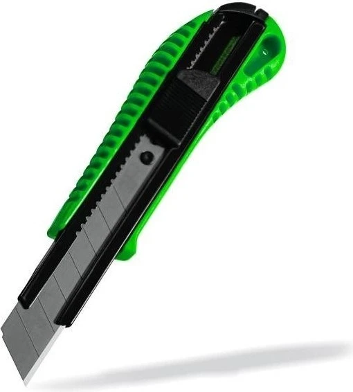 Kraf 629G Büyük Maket Bıçağı Plastik Gövde Alüminyum Ağızlı - Resim 3