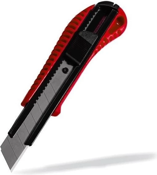 Kraf 629G Büyük Maket Bıçağı Plastik Gövde Alüminyum Ağızlı - Resim 4