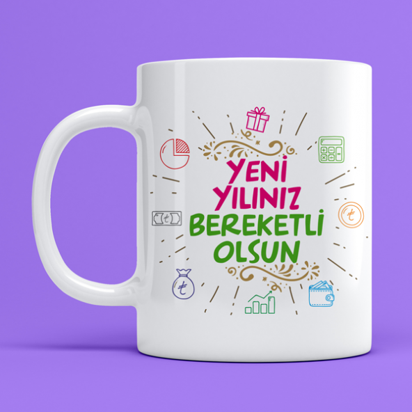 Yeni Yıl Kupa Bardak-4 ürün görseli 1