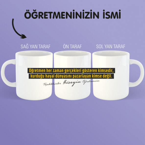 Öğretmenler Günü  Kupa Bardak-16