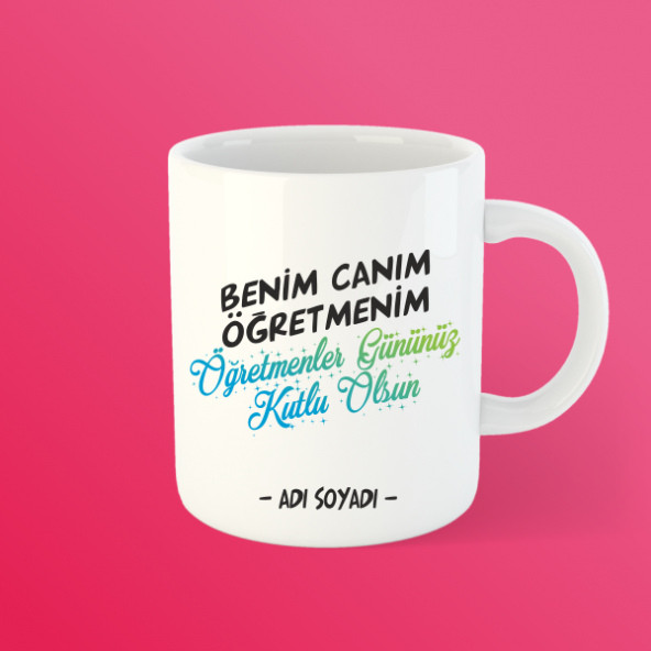 Öğretmenler Günü Kupa Bardak-3 ürün görseli 1