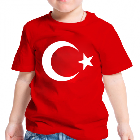 Ayyıldız T-Shirt Çocuk 7-8 Yaş-10 adet