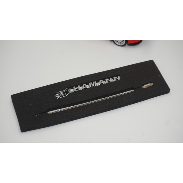 Bmw Hamann Logo Krom Metal Çift Yön Halat Anahtarlık - 6