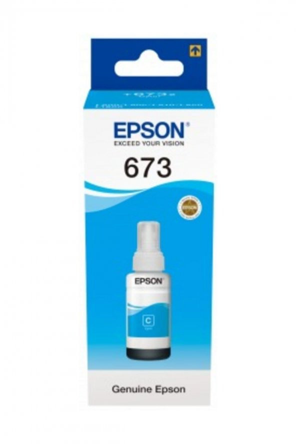Epson T6732 L800 70 ml Mavi Mürekkep Kartuş