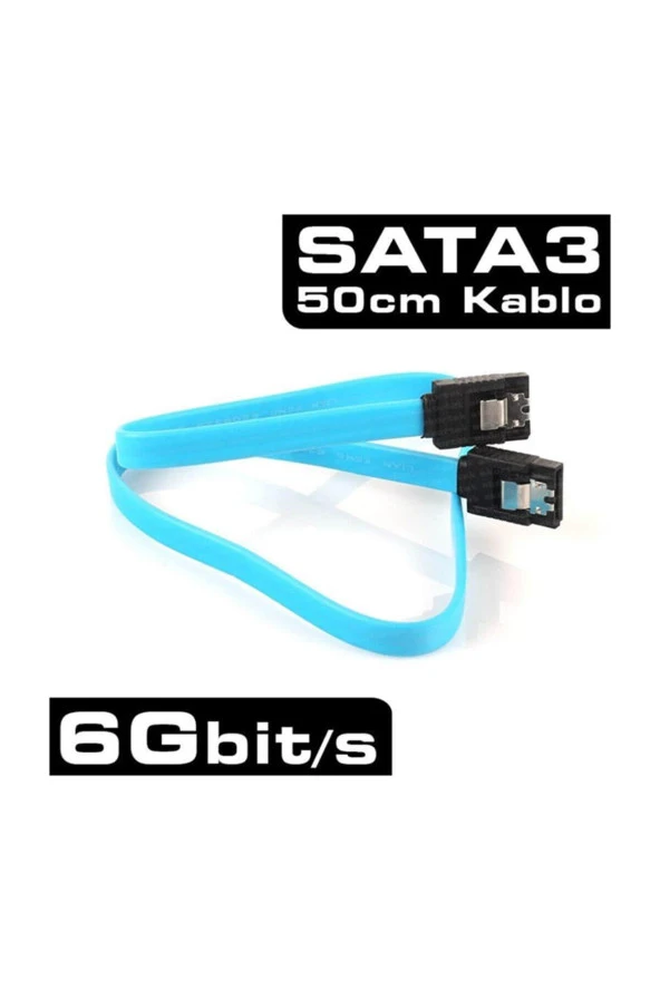 Dark SATA 3 50 CM HDD/Optik Kilitli Data Bağlantı Kablosu