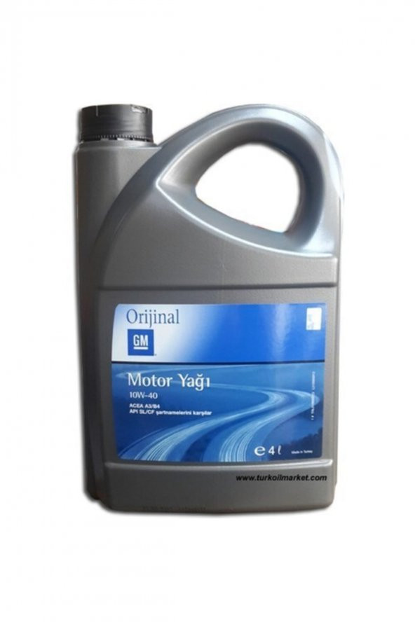 GM ORİJİNAL 10W-40 4 LT MOTOR YAĞ 2023 ÜRETİM