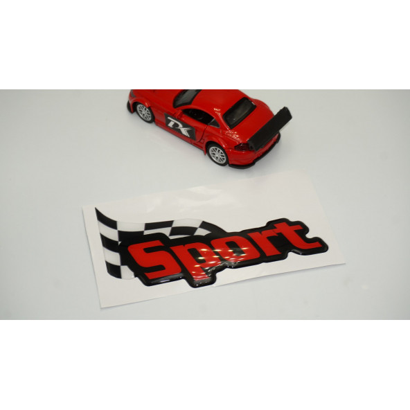Sport Logo Damla Silikon Grup Sticker - 2