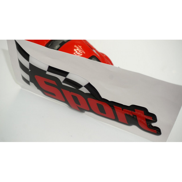 Sport Logo Damla Silikon Grup Sticker - 4