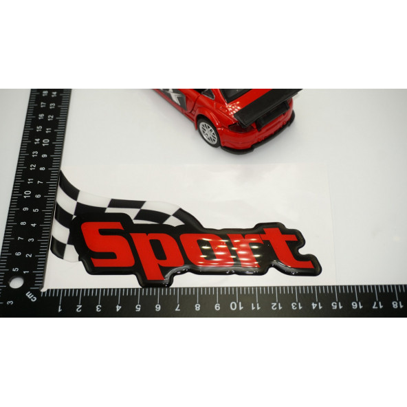 Sport Logo Damla Silikon Grup Sticker - 5