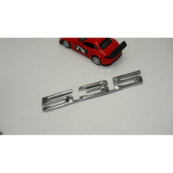 Bmw 535 Bagaj Krom ABS 3M 3D Yazı Logo - Resim 2