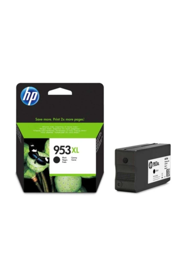 HP 953XL Black Siyah Yüksek Kapasite Kartuş
