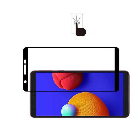 Galaxy A01 Core Zore Kenarları Kırılmaya Dayanıklı Cam Ekran Koruyucu - 4