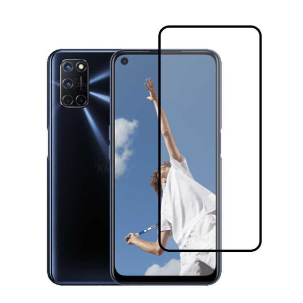 Oppo A52 Zore Kenarları Kırılmaya Dayanıklı Cam Ekran Koruyucu - 2