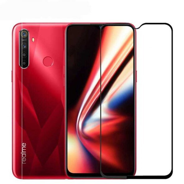 Realme C3 Zore Kenarları Kırılmaya Dayanıklı Cam Ekran Koruyucu - 2