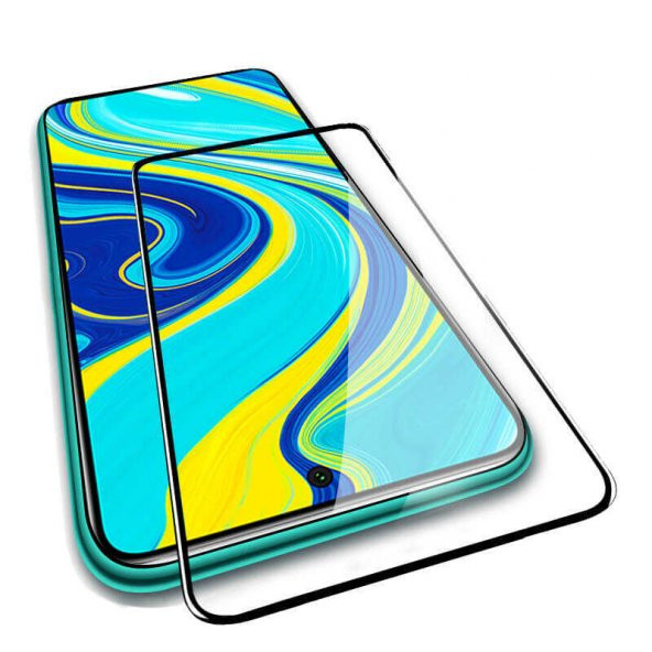 Xiaomi Redmi Note 9S Zore Kenarları Kırılmaya Dayanıklı Cam Ekran Koruyucu - 2