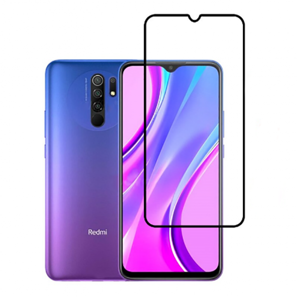Xiaomi Redmi 9 Zore Kenarları Kırılmaya Dayanıklı Cam Ekran Koruyucu - 2