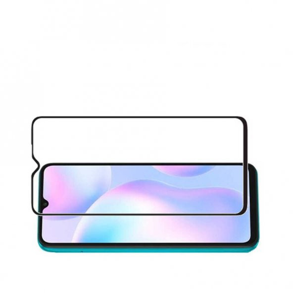 Xiaomi Redmi 9A Zore Kenarları Kırılmaya Dayanıklı Cam Ekran Koruyucu - 4