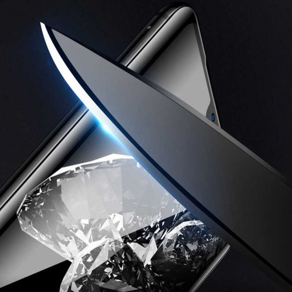 Xiaomi Redmi Note 7 Zore Kenarları Kırılmaya Dayanıklı Cam Ekran Koruyucu - 4