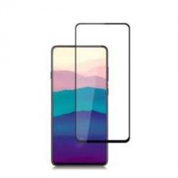 Galaxy A80 Zore Kenarları Kırılmaya Dayanıklı Cam Ekran Koruyucu - 5