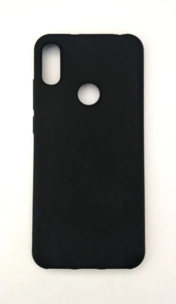 Huawei Y6 2019 Uyumlu Yumuşak Ve Esnek Silikon Kılıf Siyah ürün görseli 1