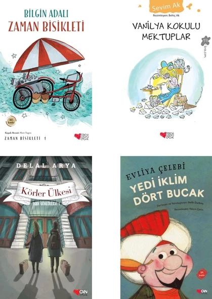 Can Yayınları Yerli Yazarlar Çocuk Edebiyatı Seçkisi 4 Kitap