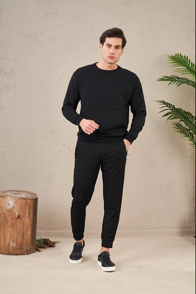 Pjs 23723 Erkek Baskılı Eşofman Takımı