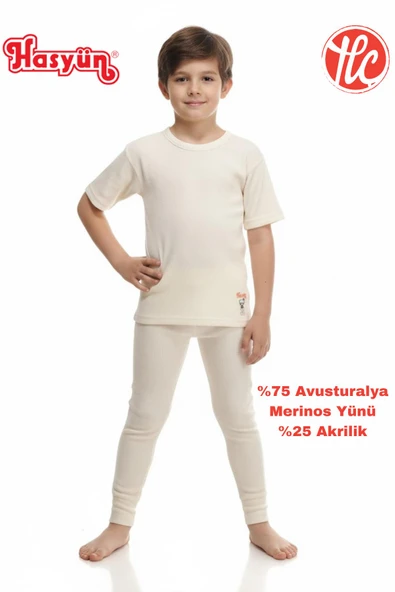 Hasyün Çocuk Uzun Yün Don ürün görseli 1