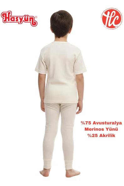 Hasyün Çocuk Uzun Yün Don - Resim 3