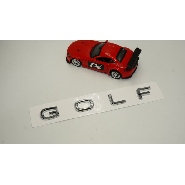 Volkswagen Golf8 Bagaj 3M 3D Yeni Nesil Krom ABS Yazı Logo Amblem - 2