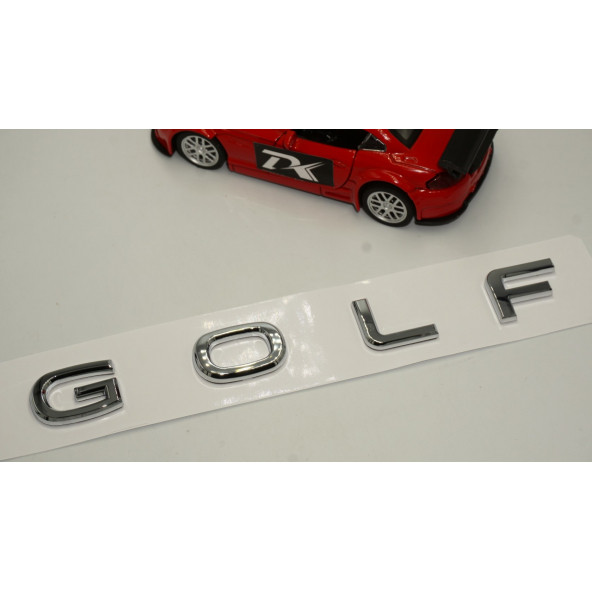 Volkswagen Golf8 Bagaj 3M 3D Yeni Nesil Krom ABS Yazı Logo Amblem - 3