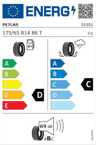 Petlas Elegant PT311 175/65 R14 86T Reinf. Yaz Lastiği - 2025 - 2