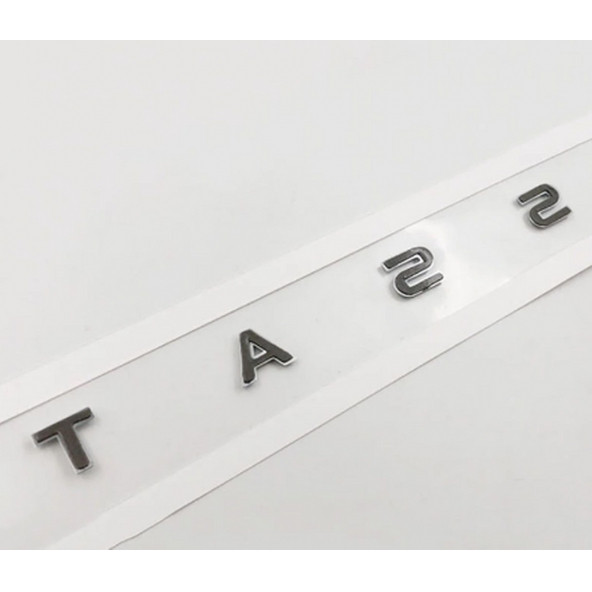 Volkswagen Passat Yeni Nesil Krom ABS Orjinal Bagaj Yazı Logo - Resim 7