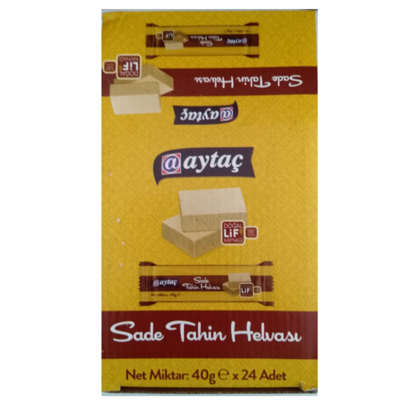 Aytaç Sade Tahin Helvası 40 g. x 24