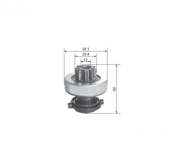 MARŞ DİŞLİSİ 9 DİŞ BOXER-DUCATO-JUMPER 2.5TD 5835.C5 BOSCH 9002336224 - 2