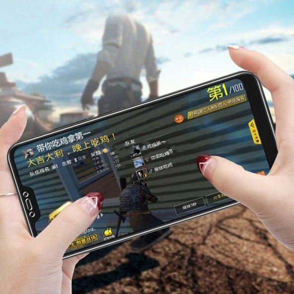 Xiaomi Mi A2 Lite Davin 5D Cam Ekran Koruyucu - 6