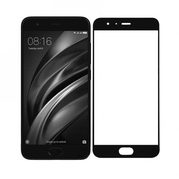 Xiaomi Mi 6 Davin 5D Cam Ekran Koruyucu - 4