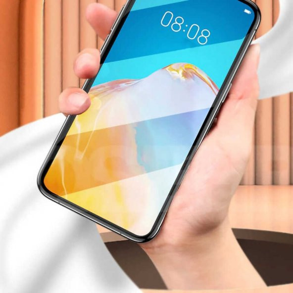 Huawei P Smart 2021 Davin 5D Cam Ekran Koruyucu - 4