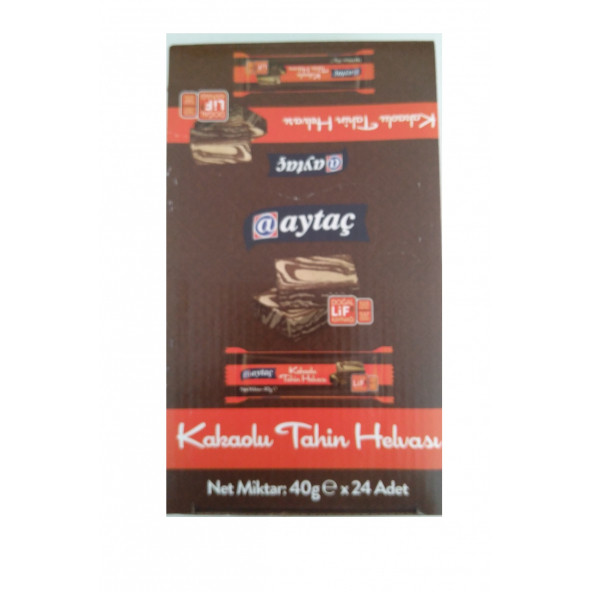 Aytaç Kakaolu Tahin Helvası 40 g. x 24 - 5