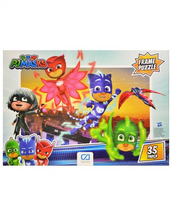 Pjmasks 35 Parça Frame Puzzle 5192