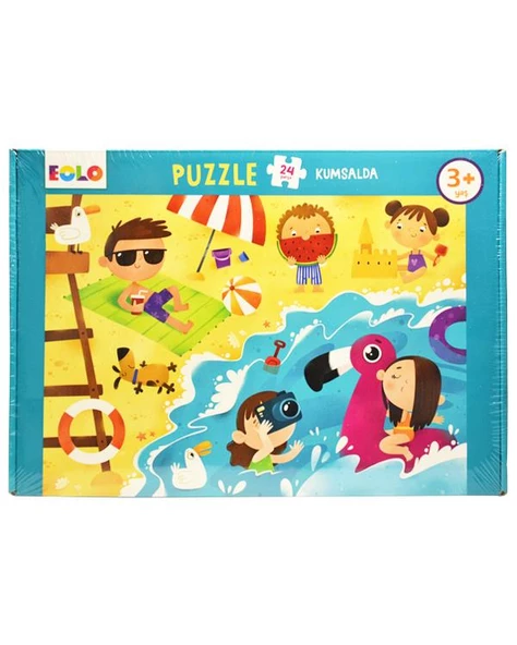 Kumsalda Puzzle 24 Parça Eolo