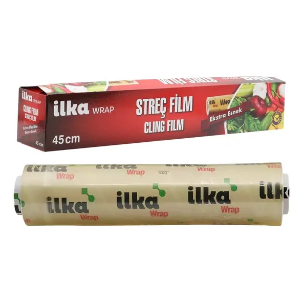İlka Wrap Streç Film 45x240 Mt 8 Mikron ürün görseli
