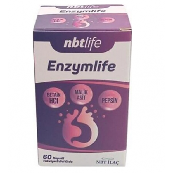 Nbt Life Enzymlife 60 Kapsül