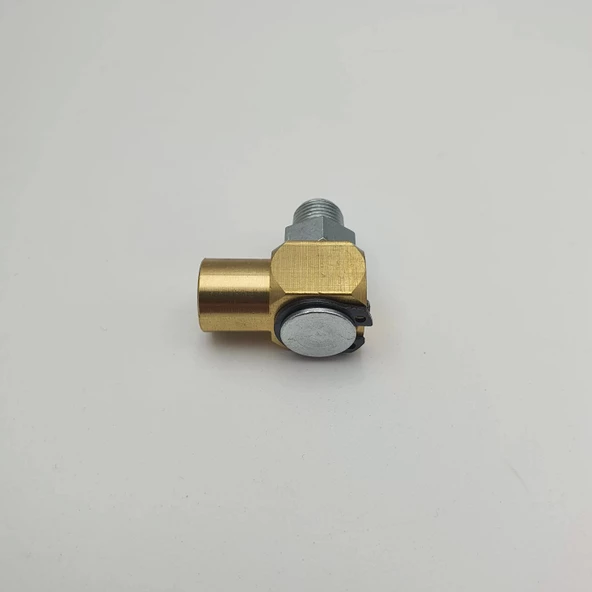 Mafsallı Banjo Döner Dirsek Npt 1/8 - M10x1 - Resim 3