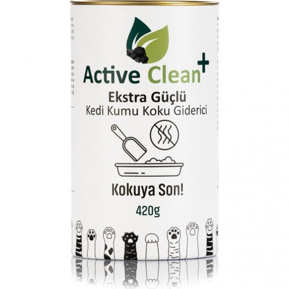 Active Clean Active Carbon Kedi Kumu Koku Giderici 420 gr