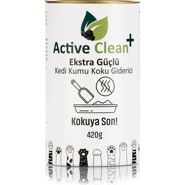 Active Clean Active Carbon Kedi Kumu Koku Giderici 420 gr ürün görseli