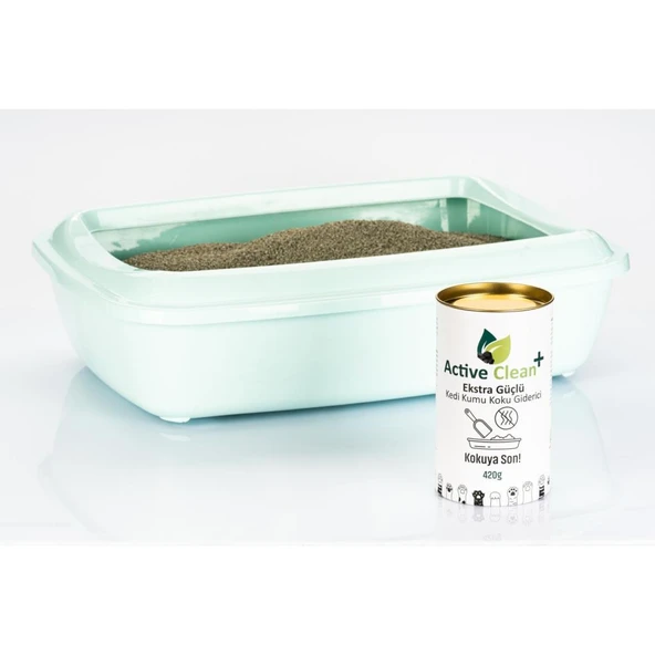 Active Clean Active Carbon Kedi Kumu Koku Giderici 420 gr - Resim 2