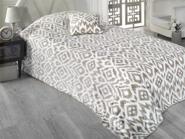 Maxstyle Bambu Lüx Yatak Örtüsü Flamıngo Tek Kişilik 160X220